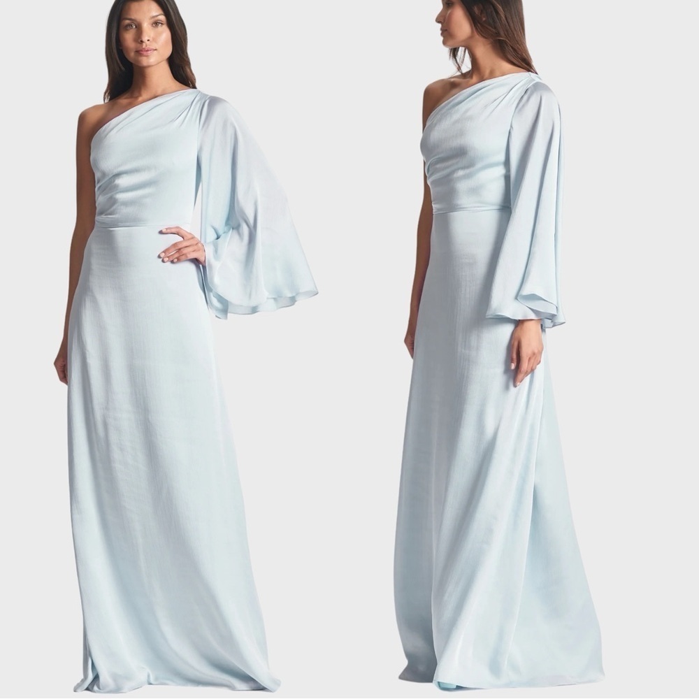 NWT Sachin & Babi Keely Gown In Ice Blue Size 8